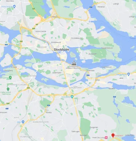 Kartbild Stockholm